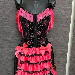 Dreamgirl Whisky Saloon Girl Costume sz M